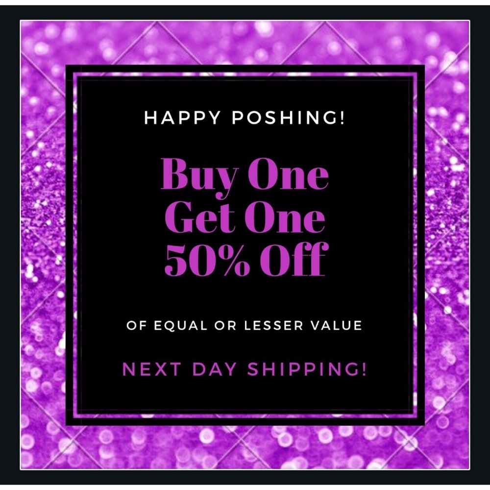 💜 🛍 BOGO 50% OFF! 🛍 🤑